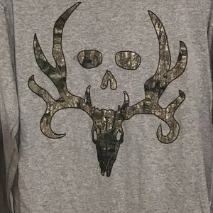 Bone Collector Long Sleeve Tee Shirt Men’s Size M (38-40)